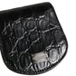 Black Exotic Skin Condom Case Holder Pocket Wallet