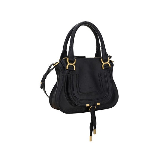 Black Calf Leather Bos Taurus Shoulder Bag