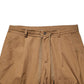 Brown Cotton Straight Chino Men Trouser Pants