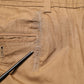 Brown Cotton Straight Chino Men Trouser Pants