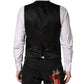 Black Wool Dress Men Formal Waistcoat Vest