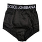 Black Logo Girdle High Waist Panty  Underwear