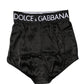 Black Logo Girdle High Waist Panty  Underwear