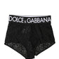 Black Logo Girdle High Waist Panty Underwear