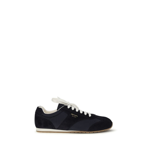 Blue Calf Leather Bos Taurus Low Top Sneakers