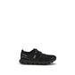 Black Recycled Polyester Athletic Sneakers