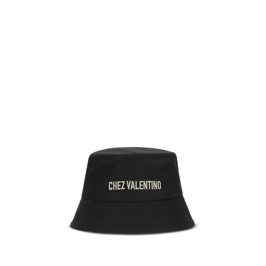 Black Cotton Bucket Hat