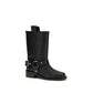 Black Calf Leather Bos Taurus Lace-Up Boots