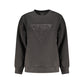 Black Cotton Women Sweatshirt