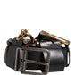 Men Black Classic Leather Metal Buckle Belt