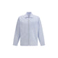 Blue Polyamide Pattern Shirt