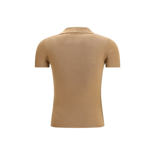 Beige Fleece Wool Pattern Shirt