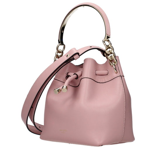 Pink Leather Handbag