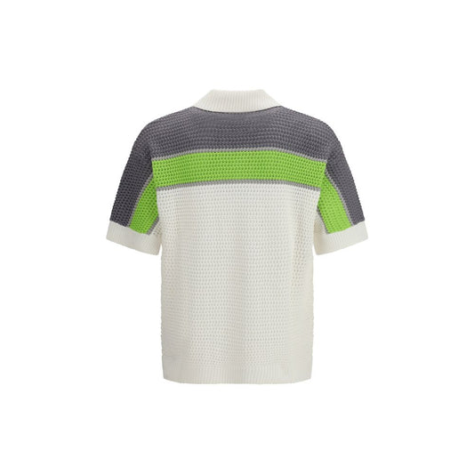 White Cotton Pattern Shirt