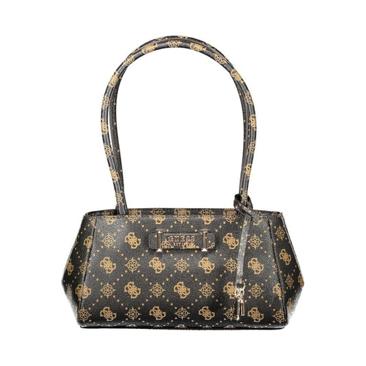 Marrone Poliuretano Women Handbag