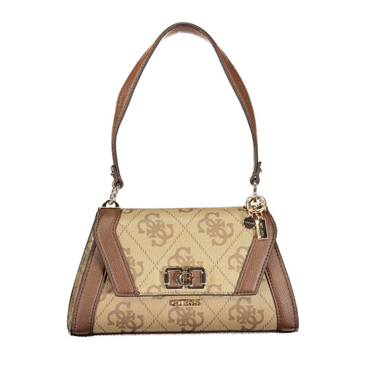 Marrone Poliuretano Women Handbag