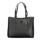 Black Polyurethane Women's Handbag