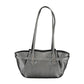 Nero Polyurethane Women Handbag