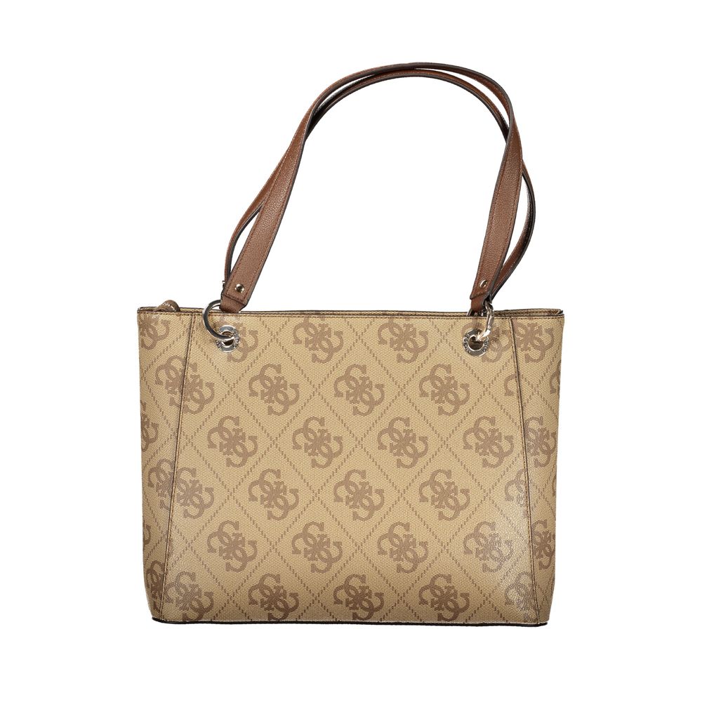 Marrone Poliuretano Woman Handbag