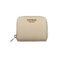 Beige Polyurethane Women Wallet