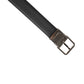 Men Black Classic Leather Metal Buckle Belt