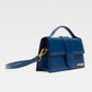Dark NavyLeather Le Grand Bambino Handbag