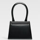 Black  leather Le Chiquito moyen bag
