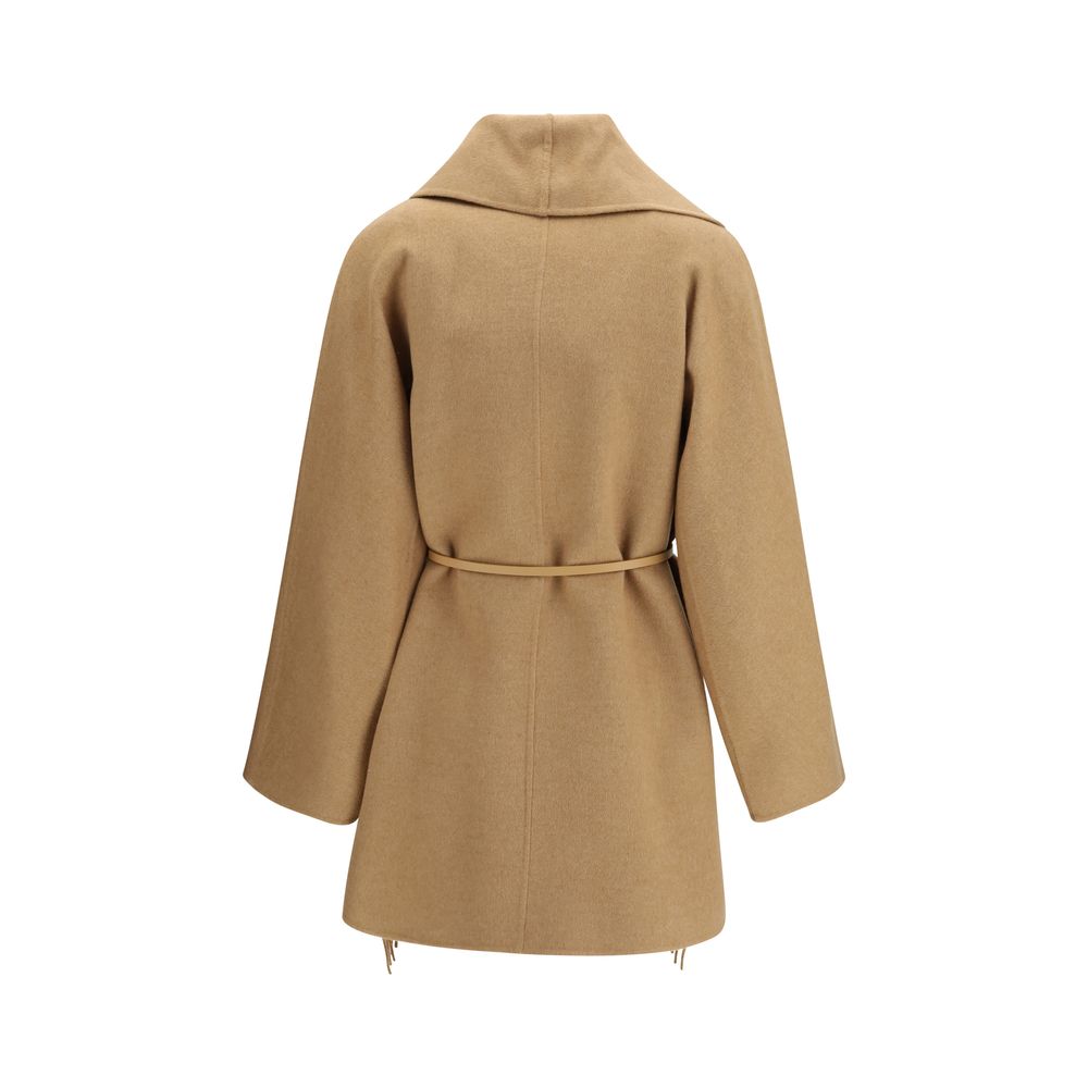 Beige Camel Hair  Coat