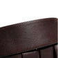 Men Brown Calfskin Leather Metal Buckle Belt