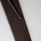 Men Brown Calfskin Leather Metal Buckle Belt
