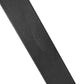 Men Black Leather DG Logo Metal Buckle Belt