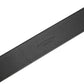 Men Black Classic Leather Metal Buckle Belt