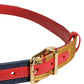 Multicolor Floral Jacquard Metal Buckle Belt