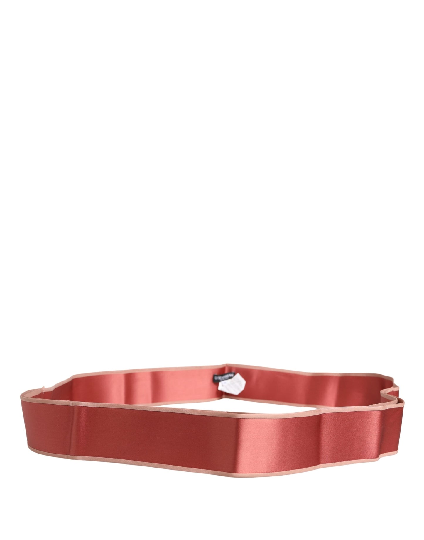 Pink Silk Satin Waist Women Cintura Belt