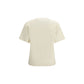 Beige Cotton T-Shirt