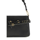 Black Calf Leather Bos Taurus Shoulder Bag
