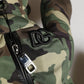 Multicolor Camouflage Animal Silhouette Waist Borse Bag