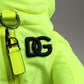 Green Polyester Animal Silhouette Waist Belt Borse Bag