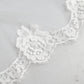 White Floral LaceNylon Floor Length 3M Long Veil