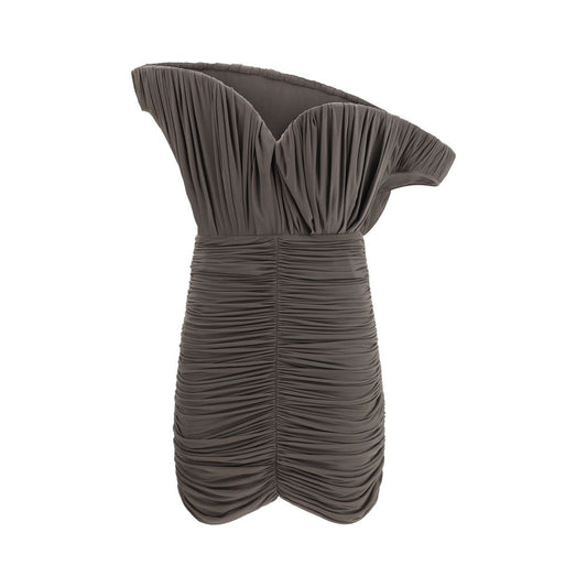 Brown Copper Casual Dress