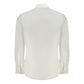 White Cotton Men Shirt