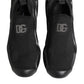 Black Slip On Wave Low Top Sneakers Shoes