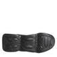 Black Slip On Wave Low Top Sneakers Shoes