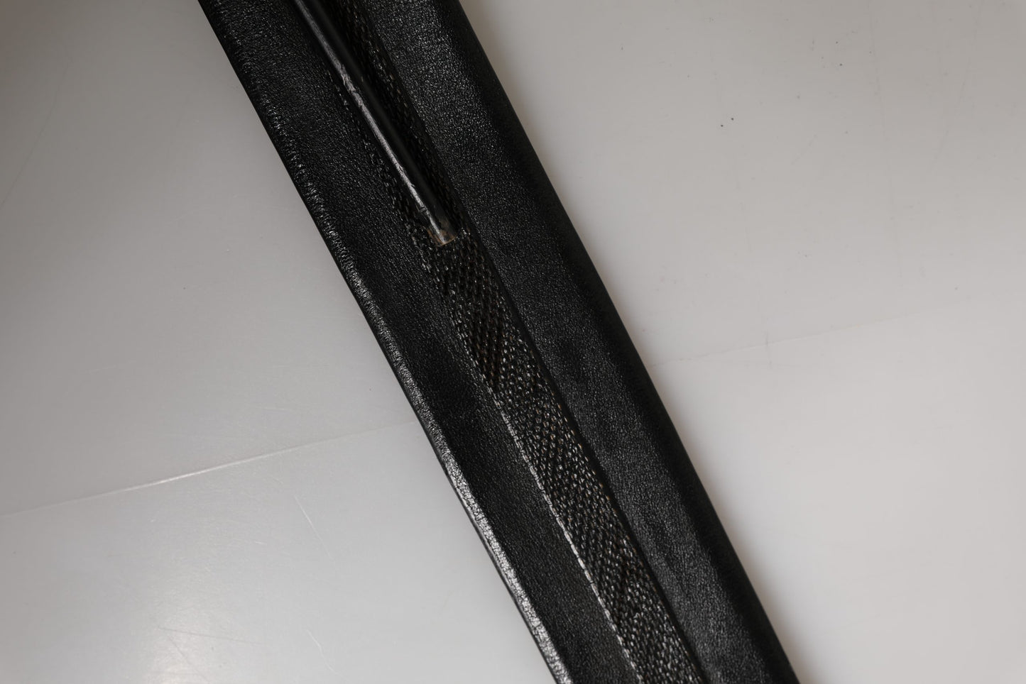 Black Leather Gold Metal Buckle Waist Women Belt