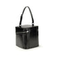 Black Calf Leather Bos Taurus Backet Bag