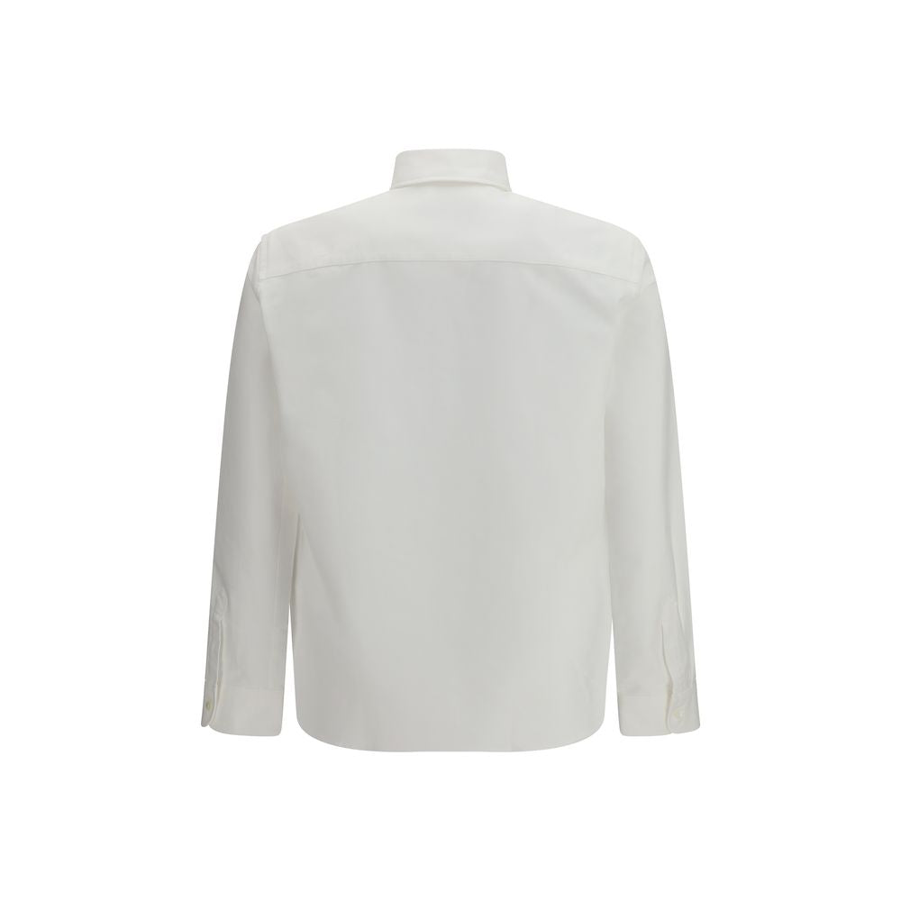 White Cotton Dress Shirt