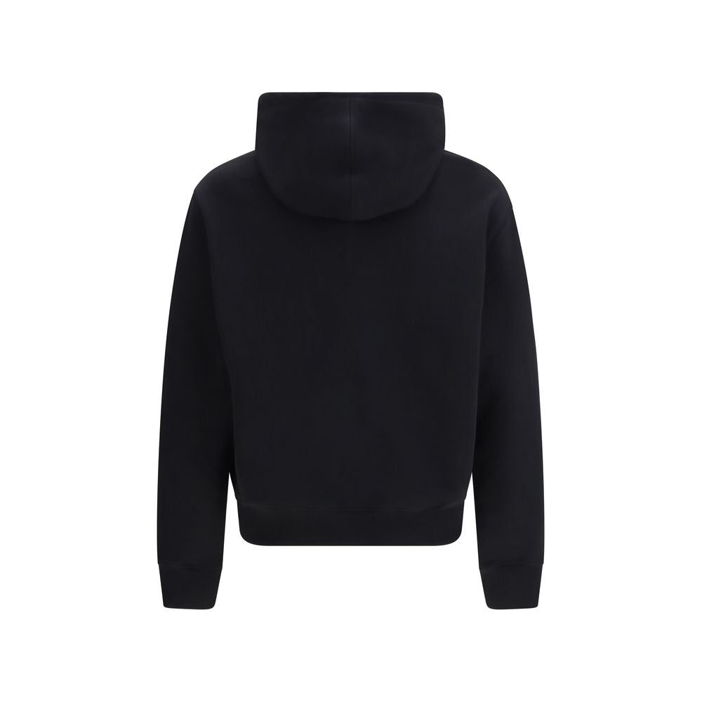 Black Cotton Sweatshirt