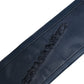 Blue Leather Wide Waist Women Cintura Belt