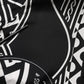 Black Silk Logo Print Short Sleeves Shirt