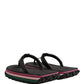 Multicolor Rubber Chunky Flip Flop Shoes